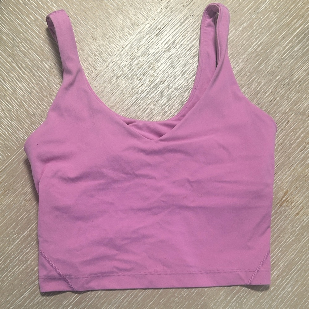 lululemon athletica Pink Tank Top